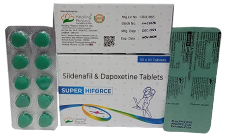 Super Hiforce Sildenafil Citrate + Dapoxetine